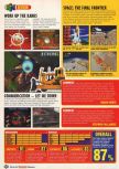 Scan of the review of Blast Corps published in the magazine Nintendo Official Magazine 59, page 7