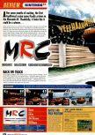 Scan du test de Multi Racing Championship paru dans le magazine Nintendo Official Magazine 61, page 1