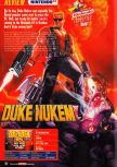 Scan du test de Duke Nukem 64 paru dans le magazine Nintendo Official Magazine 62, page 1