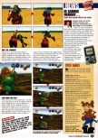 Scan of the preview of The Legend Of Zelda: Ocarina Of Time published in the magazine Nintendo Official Magazine 63, page 2