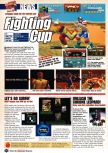Scan of the preview of Fighters Destiny published in the magazine Nintendo Official Magazine 63, page 1