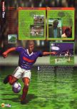 Scan of the review of World Cup 98 published in the magazine N64 16, page 5