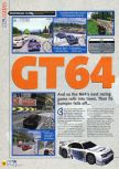 Scan of the review of GT 64: Championship Edition published in the magazine N64 17, page 1