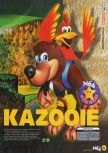 Scan of the review of Banjo-Kazooie published in the magazine N64 18, page 2