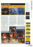 Scan of the review of Mortal Kombat 4 published in the magazine N64 18, page 2