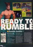Scan of the review of Ready 2 Rumble Boxing published in the magazine X64 24, page 1