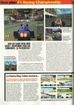 Scan de la preview de F1 Racing Championship paru dans le magazine Game On 09, page 1