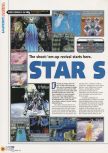 Scan of the review of Star Soldier: Vanishing Earth published in the magazine N64 19, page 1