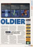 Scan of the review of Star Soldier: Vanishing Earth published in the magazine N64 19, page 2