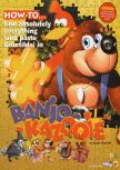 Scan of the walkthrough of Banjo-Kazooie published in the magazine N64 19, page 1