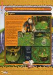 Scan of the walkthrough of Banjo-Kazooie published in the magazine N64 19, page 4