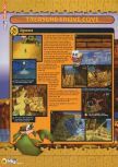 Scan of the walkthrough of  published in the magazine N64 19, page 6