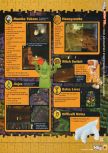Scan of the walkthrough of Banjo-Kazooie published in the magazine N64 19, page 17