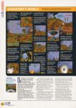 Scan of the review of Buck Bumble published in the magazine N64 20, page 3