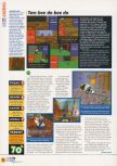 Scan of the review of Buck Bumble published in the magazine N64 20, page 5