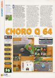 Scan of the review of Penny Racers published in the magazine N64 20, page 1