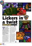 Scan of the preview of Chameleon Twist published in the magazine N64 21, page 1