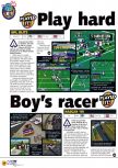 Scan of the preview of NASCAR '99 published in the magazine N64 21, page 1