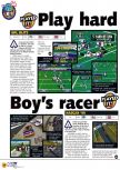 Scan of the preview of NASCAR '99 published in the magazine N64 21, page 7