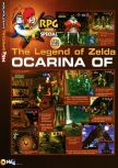 Scan of the preview of The Legend Of Zelda: Ocarina Of Time published in the magazine N64 21, page 1