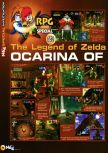 Scan of the preview of The Legend Of Zelda: Ocarina Of Time published in the magazine N64 21, page 17