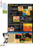 Scan of the review of Glover published in the magazine N64 21, page 3