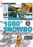 Scan of the review of 1080 Snowboarding published in the magazine N64 21, page 1