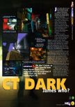 Scan of the preview of Perfect Dark published in the magazine N64 21, page 11