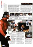 Scan of the review of WCW/NWO Revenge published in the magazine N64 22, page 2