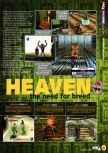 Scan of the preview of Hybrid Heaven published in the magazine N64 22, page 5