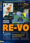 Scan of the preview of Re-Volt published in the magazine N64 27, page 1