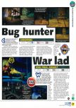 Scan of the preview of Armorines: Project S.W.A.R.M. published in the magazine N64 27, page 2