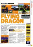 Scan of the review of Flying Dragon published in the magazine N64 27, page 1