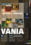 Scan of the review of Castlevania published in the magazine N64 27, page 1