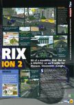 Scan of the review of Monaco Grand Prix Racing Simulation 2 published in the magazine N64 27, page 2