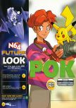 Scan of the preview of Pokemon Snap published in the magazine N64 27, page 1