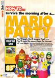Scan of the walkthrough of Mario Party published in the magazine N64 27, page 1