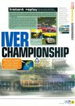 Scan of the preview of World Driver Championship published in the magazine N64 28, page 13
