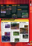 Scan of the walkthrough of WipeOut 64 published in the magazine N64 28, page 4
