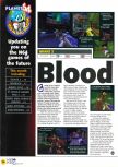Scan of the preview of Quake II published in the magazine N64 29, page 15
