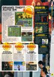 Scan of the preview of Ridge Racer 64 published in the magazine N64 29, page 1