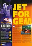 Scan of the preview of Jet Force Gemini published in the magazine N64 29, page 7