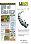 Scan of the preview of Mini Racers published in the magazine N64 30, page 1