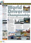 Scan of the preview of World Driver Championship published in the magazine N64 30, page 27