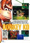 Scan of the preview of Donkey Kong 64 published in the magazine N64 30, page 1