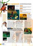 Scan of the preview of Donkey Kong 64 published in the magazine N64 30, page 3