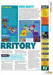 Scan of the review of Charlie Blast's Territory published in the magazine N64 30, page 2