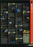 Scan of the walkthrough of Goldeneye 007 published in the magazine N64 30, page 2