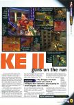 Scan de la preview de Quake II paru dans le magazine N64 31, page 9