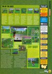 Scan of the review of Mario Golf published in the magazine N64 31, page 2